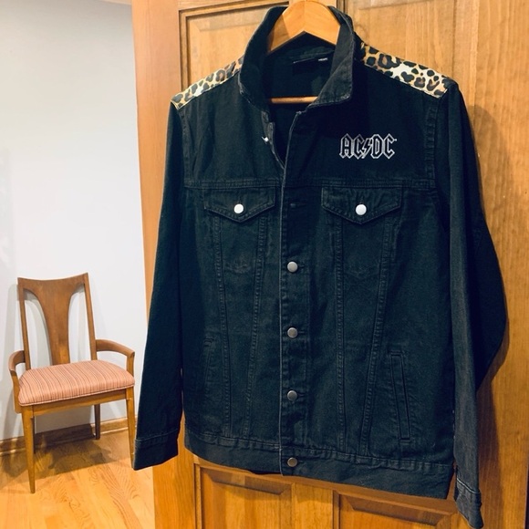 AC/DC Jackets & Blazers - AC/DC Band Denim Jacket